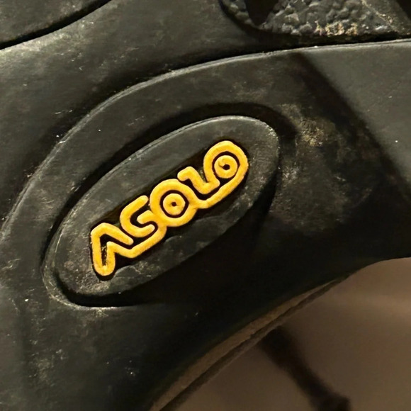 Asolo Gore-Tex beige Leather Lace up Hiking Shoes sneakers 7.5 - Picture 8 of 9